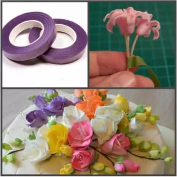 Тейп-лента фиолетовая (№317) 1 шт