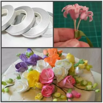 Тейп-лента Серебро 1 шт