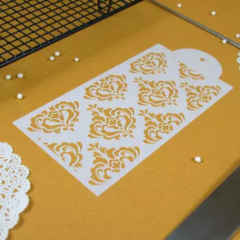 Трафарет для Айсинга и украшения выпечки Барокко