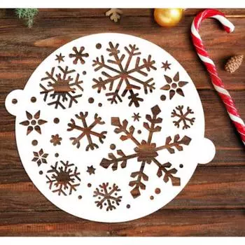 Трафарет кондитерский Снежинки