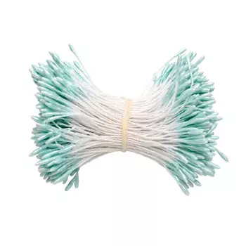 Тычинки для цветов 380 шт Голубой мини