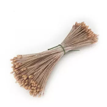 Тычинки для цветов 480 шт Ореховый матовые