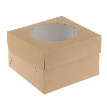 Упаковка для маффинов 16х16х10 см, на 4 шт