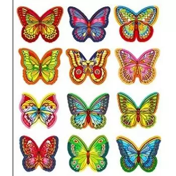 Вафельные бабочки Парфе 10 шт