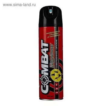 Аэрозоль от насекомых Combat Multi Spray, 400 мл