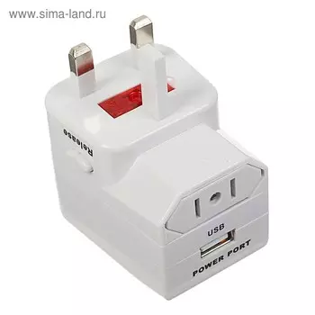 Адаптер сетевой REXANT "Путешественник", с USB , 11-1051