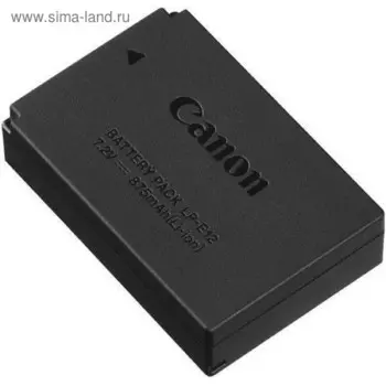 Аккумулятор для зеркальных и системных камер Canon LP-E12
