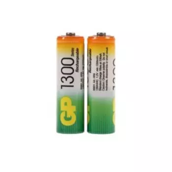 Аккумулятор GP, Ni-Mh, AA, HR6-2BL, 1.2В, 1300 мАч, блистер, 2 шт.
