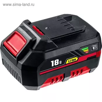 Аккумулятор "ЗУБР" АКБ-18-3 С1, 18 В, Li-Ion, 3 Ah, для ДШЛ-181 КН, ГУЛ-251 К, ГКЛ-401 К