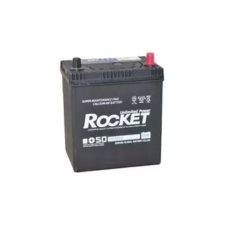 Автомобильный аккумулятор Rocket 42 Ач т/кл SMF 46B19L, обратная полярность