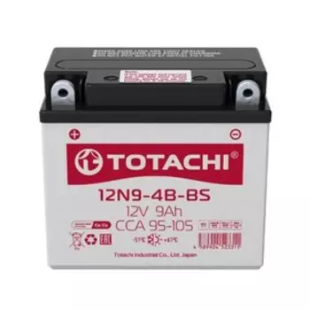 Аккумуляторная батарея TOTACHI MOTO 12N9-4B-BS 9 а/ч