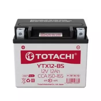 Аккумуляторная батарея TOTACHI MOTO YTX12-BS 12 а/ч