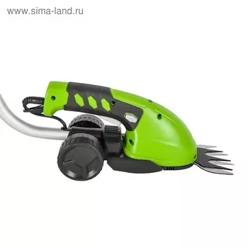 Аккумуляторные садовые ножницы Greenworks 1600207, с штангой удлинителем, 3.6 В, 2 Ач