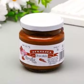 Акриловая краска AMELIE шоколадный. 120 мл