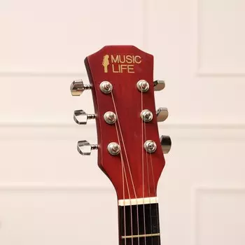 Акустическая гитара Music Life SD-H38Q, коричневая