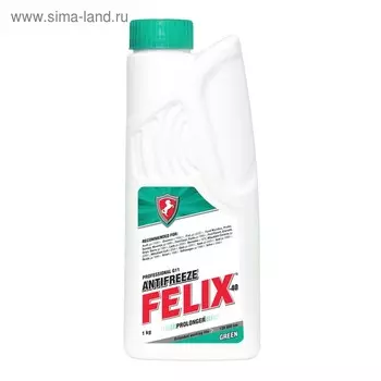 Антифриз FELIX Prolonger -40 professional G11, зелёный, 1 кг