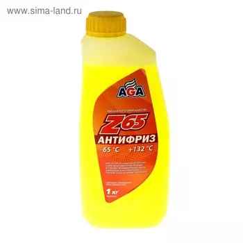 Антифриз Aga -65С/+132С, готовый, цвет зелёный, 1 кг 111h