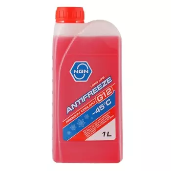 Антифриз NGN G12 -45 С, красный, 1 л