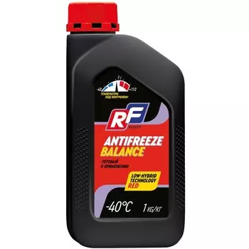 Антифриз RUSEFF Balance, красный, 1 кг