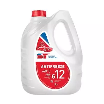 Антифриз Support Technology G-12 красный, 5 кг
