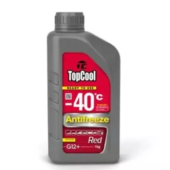 Антифриз TopCool Red -40C, 1кг, красный