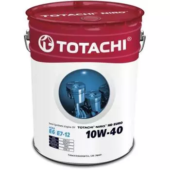 Антифриз TOTACHI NIRO HD EURO, 10W-40, 19л