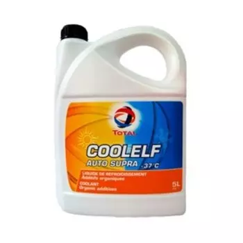 Антифриз, TOTAL COOLELF PLUS -37°C, 5 л