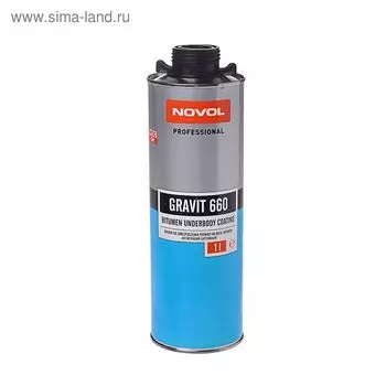 Антигравий Novol GRAVIT 660 BITUM, 1 л 37791