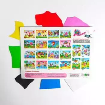 Аппликация 3D «Гномик и компания» из ЕVA