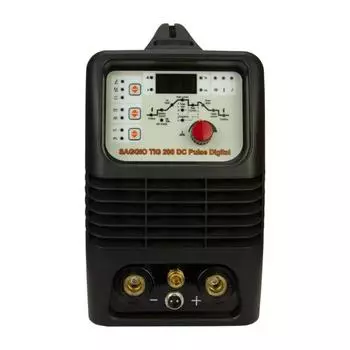 Аргонодуговой инвертор FoxWeld SAGGIO TIG 200 DC Pulse Digital, 230 В, 5-200 А, 0.5-500 Гц