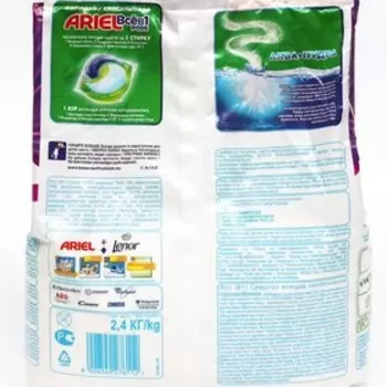 ARIEL Automat СМС порошкообразное Экстра защита ткани Color 2.4кг