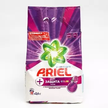 ARIEL Automat СМС порошкообразное Экстра защита ткани Color 2.4кг