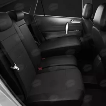 Авточехлы для Mazda Bt-50 с 2006-2012 г., джип, жаккард, экокожа, цвет чёрный