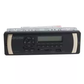 Автомагнитола Digma DCR-110G, 1DIN, 4 x 45 Вт, AUX, SD/MMC, USB