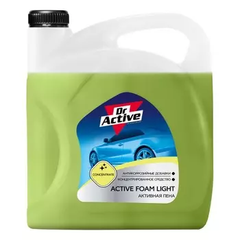 Автошампунь бесконтактный Sintec Dr.Activ Активная пена Active Foam Light, 5 л
