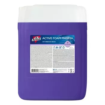 Автошампунь бесконтактный Sintec Dr.Activ Активная пена Active Foam Maxima, 20 л
