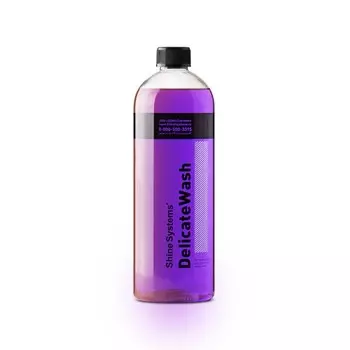 Автошампунь для деликатной мойки Shine Systems DelicateWash, 750 мл