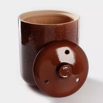 Банка для овощей «Мрамор», 4,5 л, h=25 см
