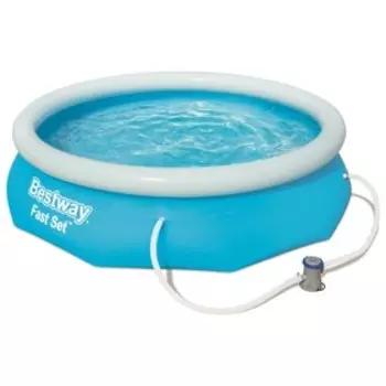Бассейн надувной Bestway Fast Set, 30576 см, фильтр-насос, от 6 лет, 57270