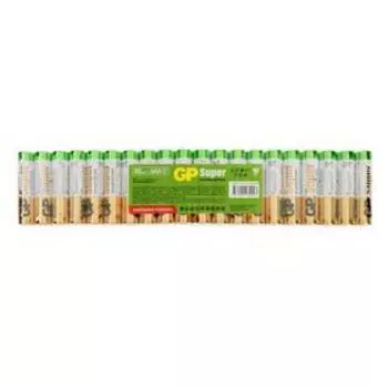 Батарейка алкалиновая GP Super, ААА, LR03-80BOX, 1.5В, набор, 80 шт.