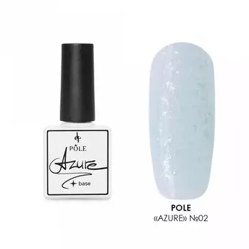 База камуфлирующая Pole Azure Potal, с перламутровой слюдой, №2, 8 мл