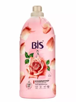BIS Кондиционер для белья «Чувственная роза», концентрированный, 1.7 л