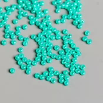 Бисер "Preciosa" алебастр, 10/0, 20 гр, бирюзово-зеленый