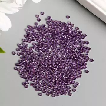 Бисер "Preciosa" цветной, 10/0, 20 гр, фиолетовый