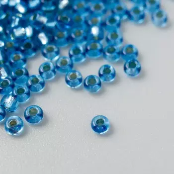 Бисер "Preciosa" цветной, 10/0, 20 гр, синий