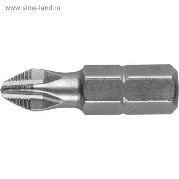 Биты STAYER "PROFI" 26201-2-25-02, хвостовик C 1/4", PH2, 25мм, 2 шт