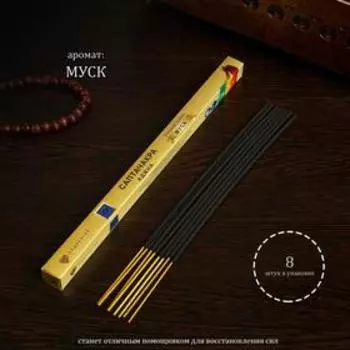 Благовония "Саптачакра Аджна Муск", 10 палочек