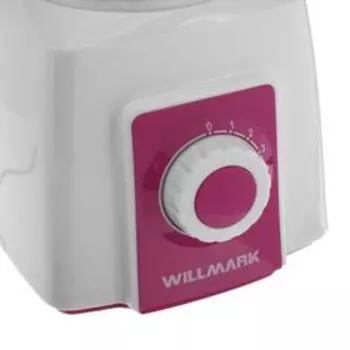 Блендер WILLMARK WTB-550GW, стационарный, 500 Вт, 1.5 л, 4 скорости, измельчитель