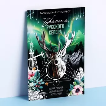 Блокнот раскраска А5 «Север»