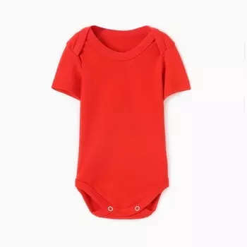 Боди детское Bloom Baby, рост 62 см, красное